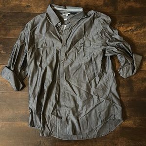 Calvin Klein Rolled up Button Down